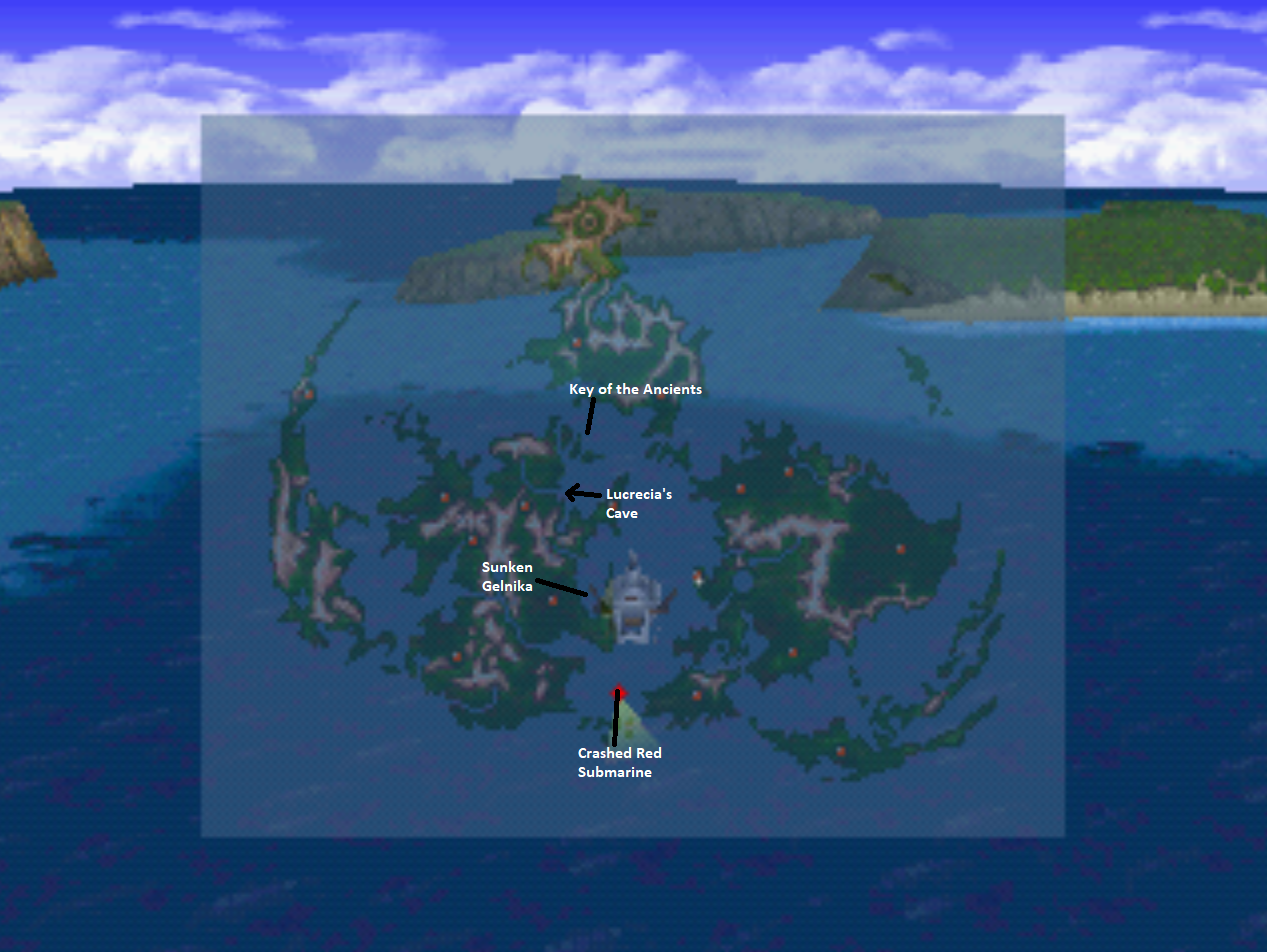 Underwater Reactor, Huge Materia & Key to the Ancients (Disc 2) - FF7
